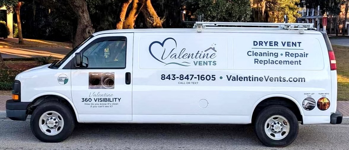 Valentine Vents service van — Charleston, SC